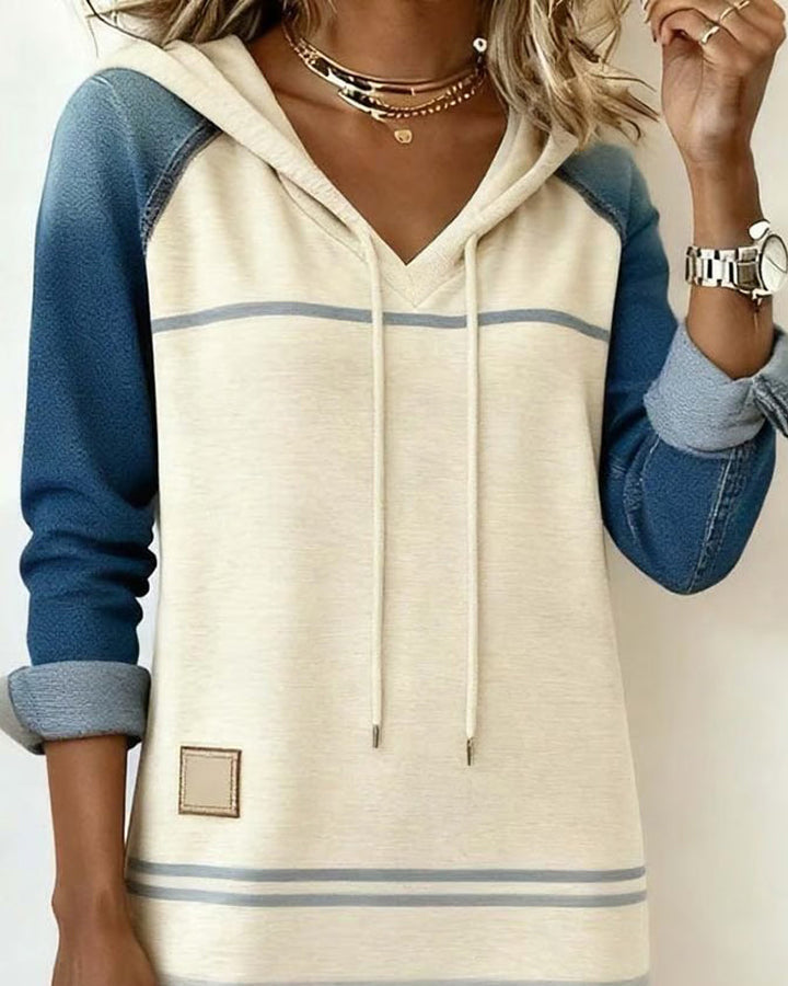 Luna™ - Striped Hooded Dress