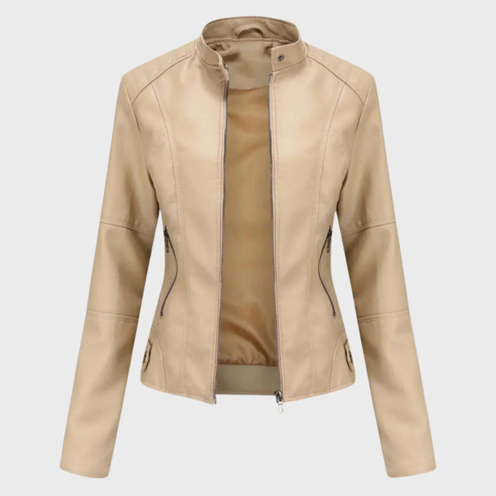 Romina | Casual Leather Jacket