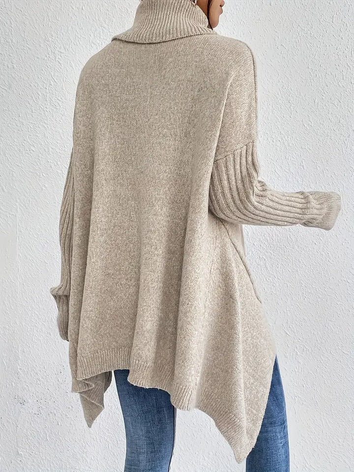 BRIGETTE – LONG TURTLENECK SWEATER