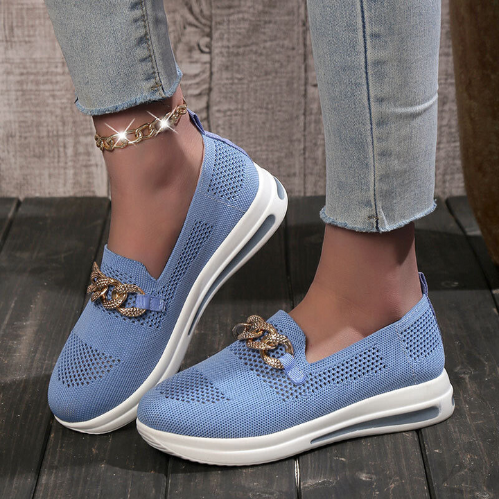 Cindi™ Slip-On Sneakers with Chain Detail