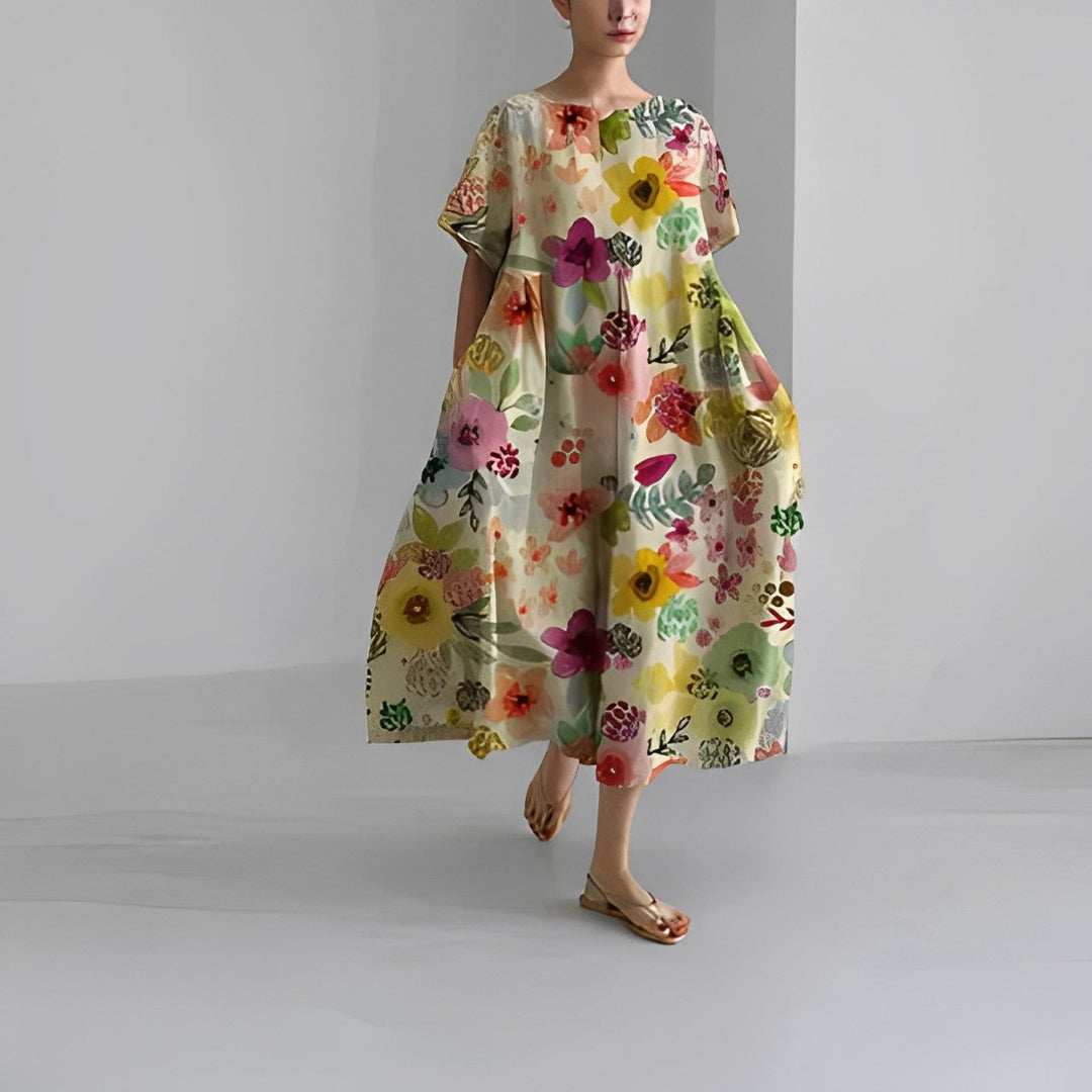 Ella - Gorgeous Floral Women Dress