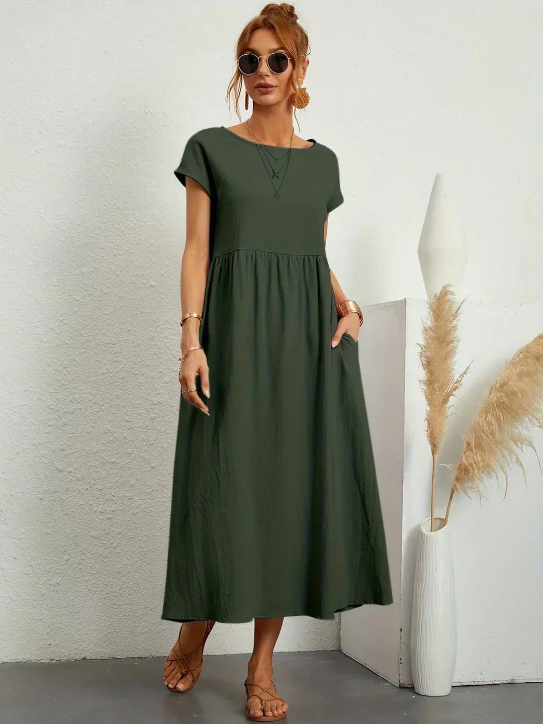 Cindy™ - Casual Midi Dress