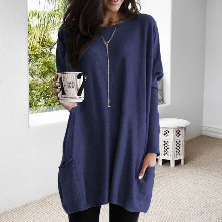 NANCY | RELAXED POCKET TUNIC WITH ELEGANT TUMMY COVERAGE