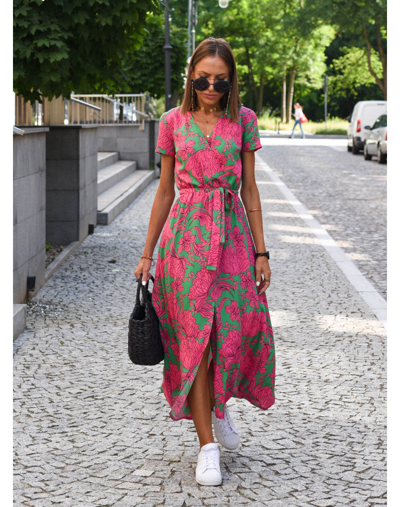 Laryn | Elegant Dress with Print