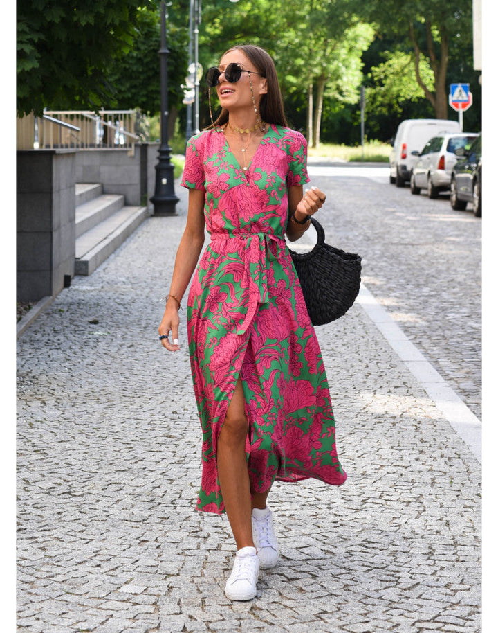 Laryn | Elegant Dress with Print