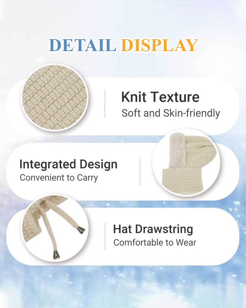 Narla™-Windproof Scarf Hat