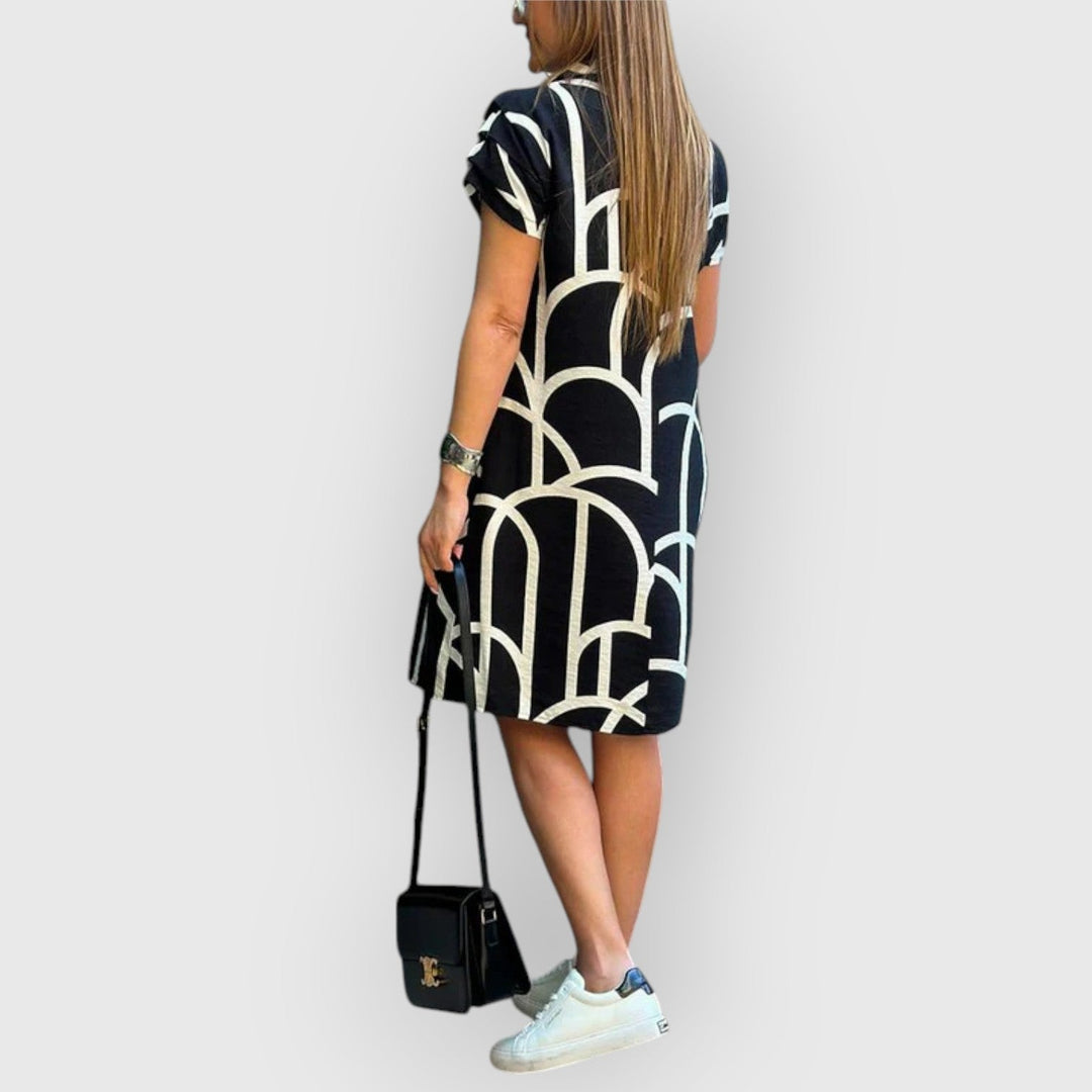 Delane™ | Short Sleeve Dress