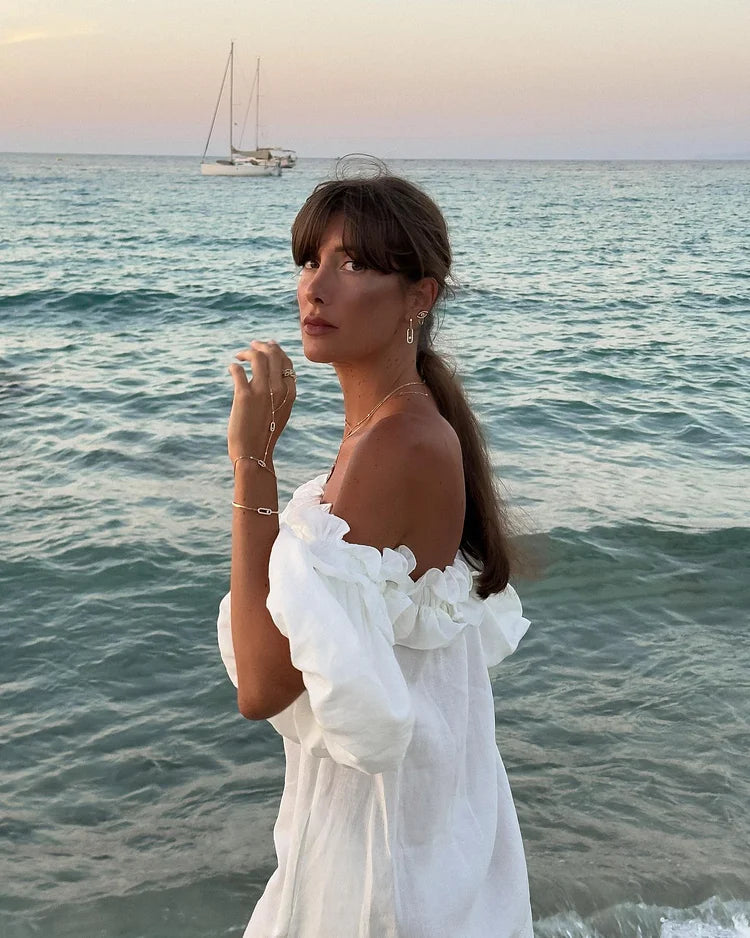 Francisca™ - Elegant Off Shoulder Summer Dress