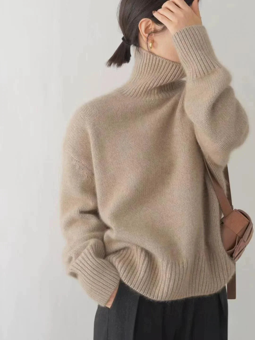LOTTIE™ | CASHMERE TURTLENECK JUMPER