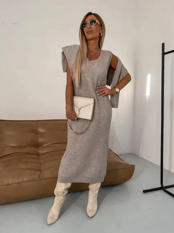 SOLANGE | DRESS WITH MATCHING TURTLENECK