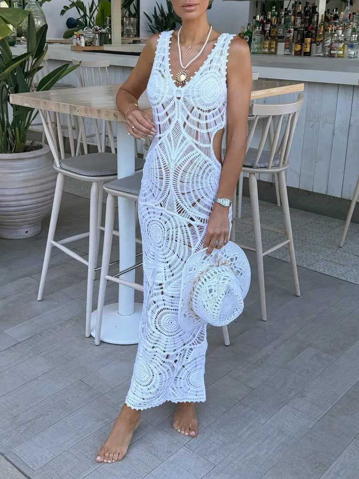 Monica - Chic Sleeveless Maxi Dress