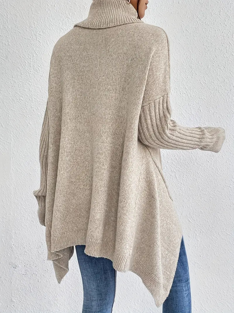 BRIGETTE – LONG TURTLENECK SWEATER