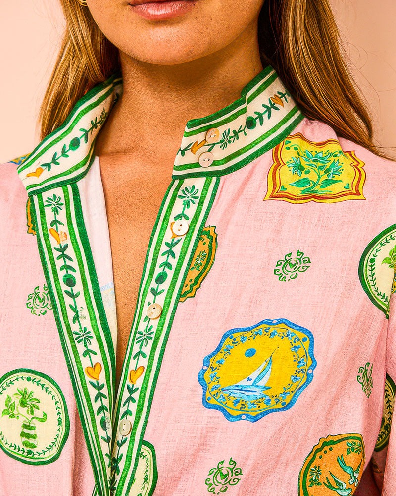 Oriel™ - Balloon Sleeves Maxi Dress