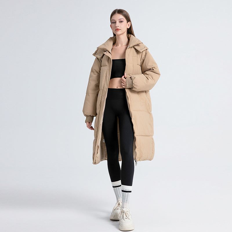 GIA™ - Classic Hooded Long Puffer Coat