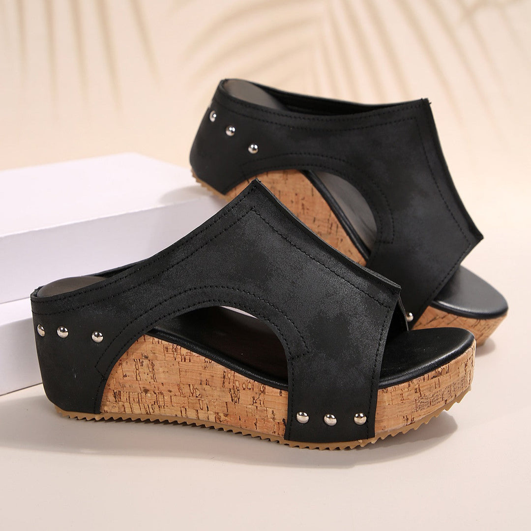 Ciera Cork Wedges