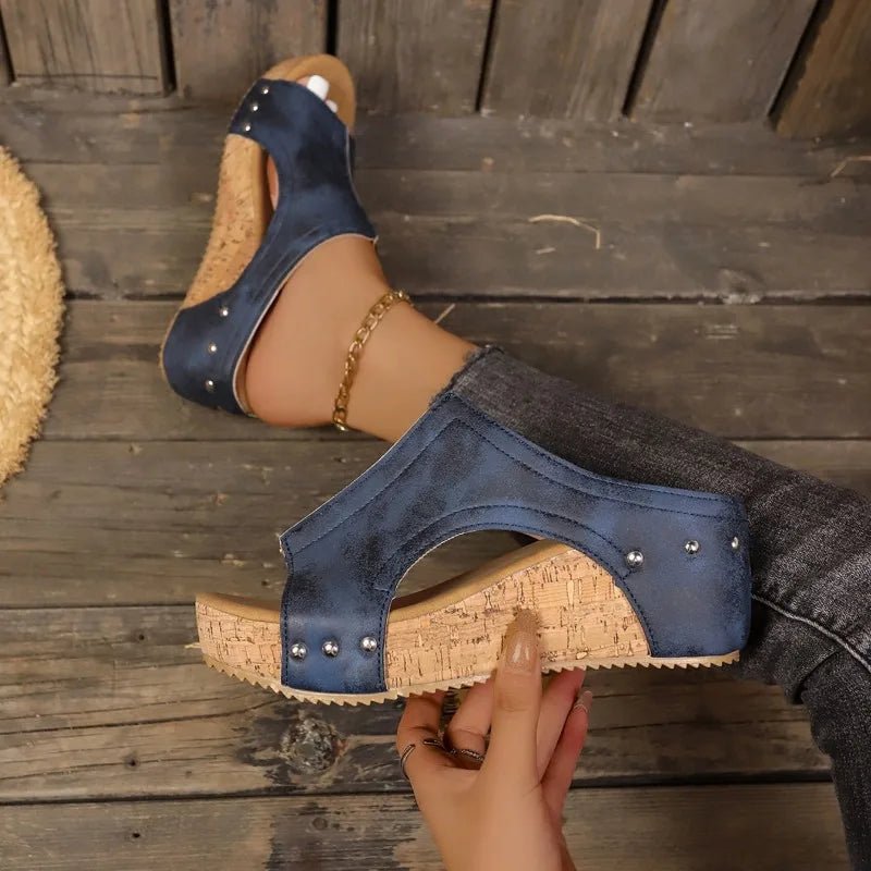 Ciera Cork Wedges