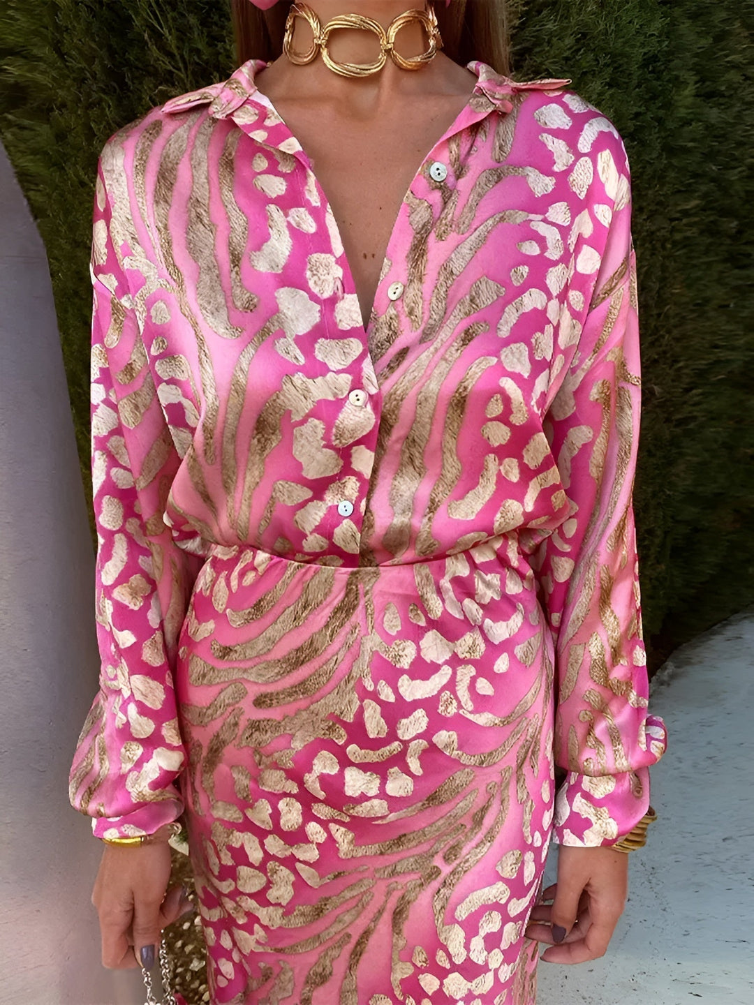 Mei | Elegant Satin Dress