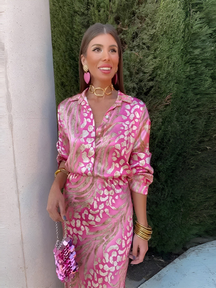 Mei | Elegant Satin Dress