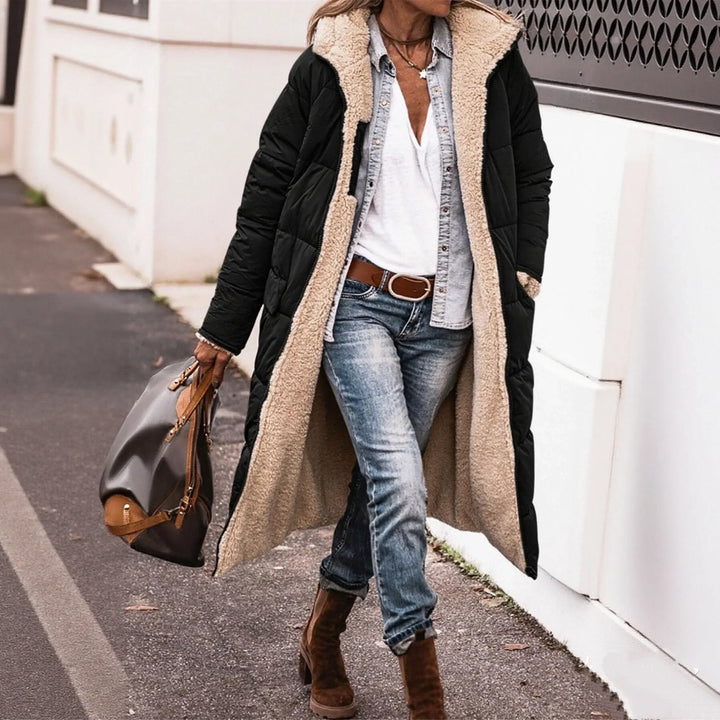 Maria- Reversable Quilted Coat