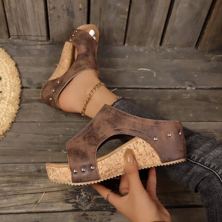Ciera Cork Wedges