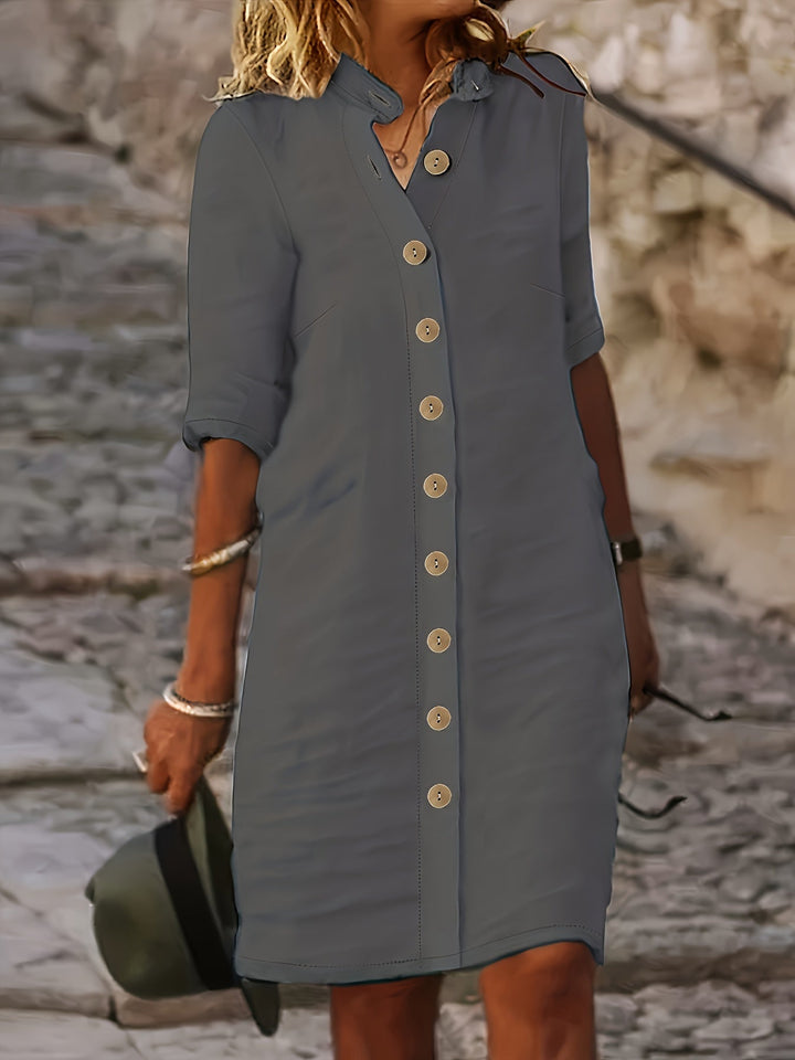 Jurele – Button-Down Shirt Dress